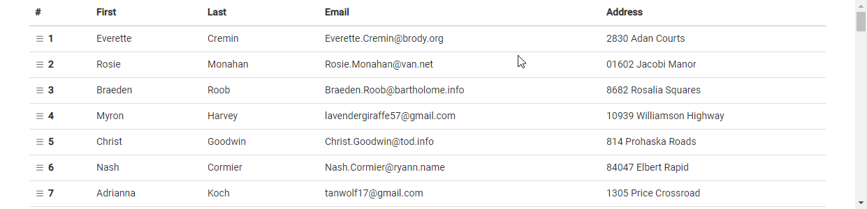 Angular CDK Drag/Drop List inside table (not Material Table) - Handle rows distorting width