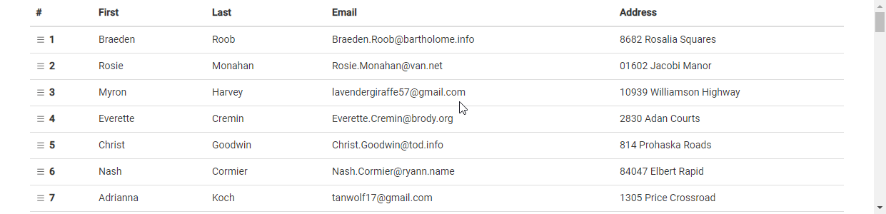 Angular CDK Drag/Drop List inside table (not Material Table) - Handle rows distorting width