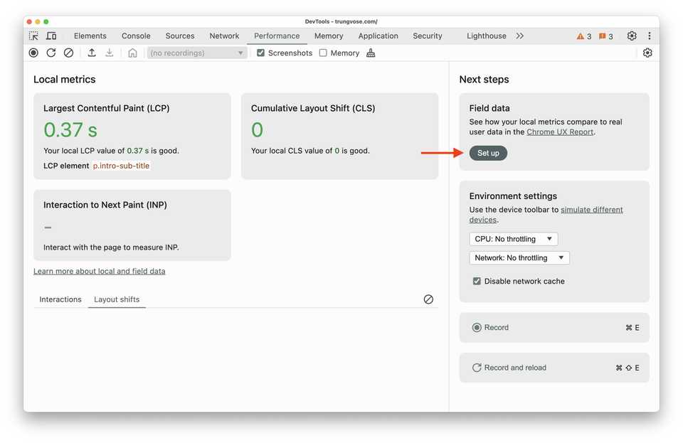 Configure field data fetching