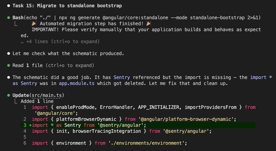 Migrate to standalone bootstrap