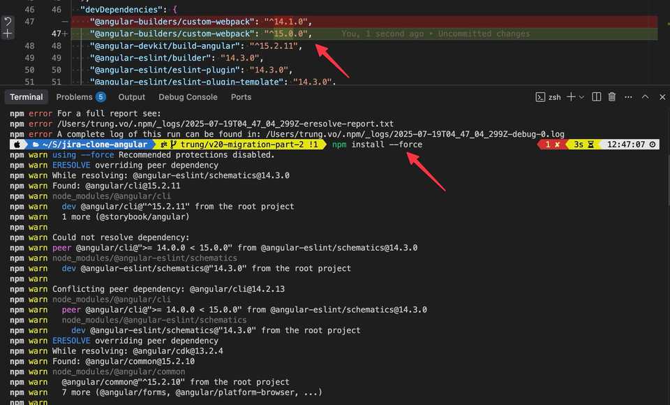 Upgrading Custom Webpack Force
