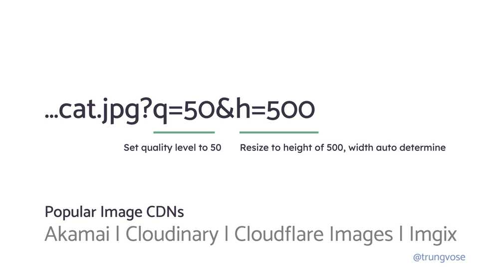 Image CDNs