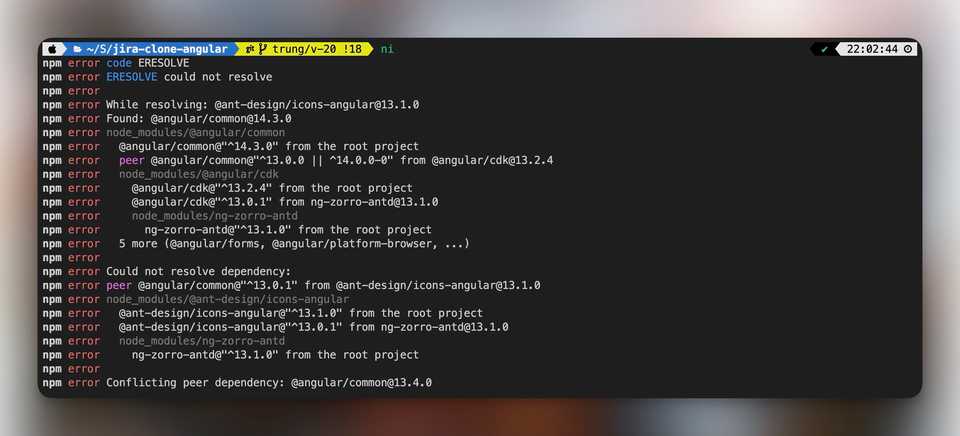 Ant Design packages upgrade